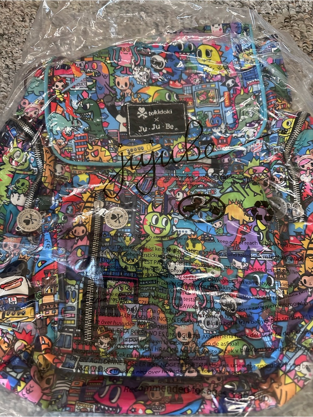 Ju-Ju-Be x Tokidoki Kaiju City Be Sporty
